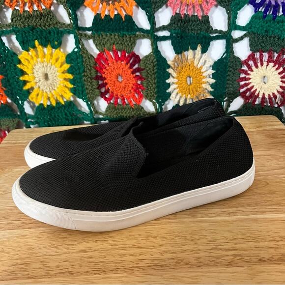 Steven Kelsea Black Slip On‎ Sneakers Size 10 - Picture 2 of 14
